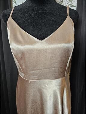 Birdy Grey Dress Champange/Rose Gold Womens Size M